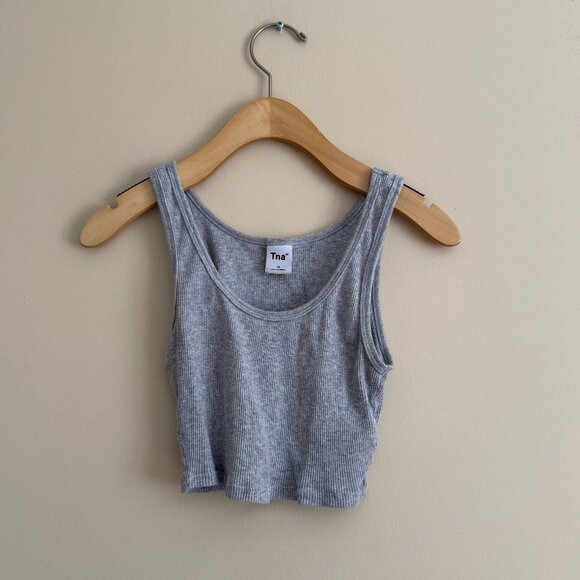 Aritzia Tna Ribbed Cropped Tank - Picture 2 of 4